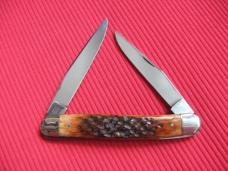 Vintage Italian Pick bone Knife GESCO Two Blade "52 ITALY" Pick Bone - New Old Stock!