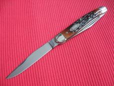 Vintage Italian Pick bone Knife GESCO Two Blade "52 ITALY" Pick Bone - New Old Stock!