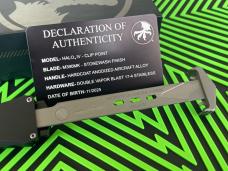 New Microtech Halo IV Stonewashed Standard
