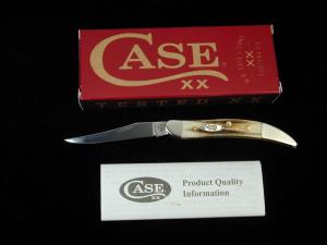 Case xx 2024 Genuine Stag Small Texas Toothpick Knife 05532 Made in USA NIB 510096 SS