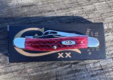 Case Red Bone Medium Stockman
