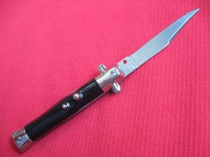 Vintage Italian Button Open Button Close Tourist Stiletto Knife - Unused Old Stock
