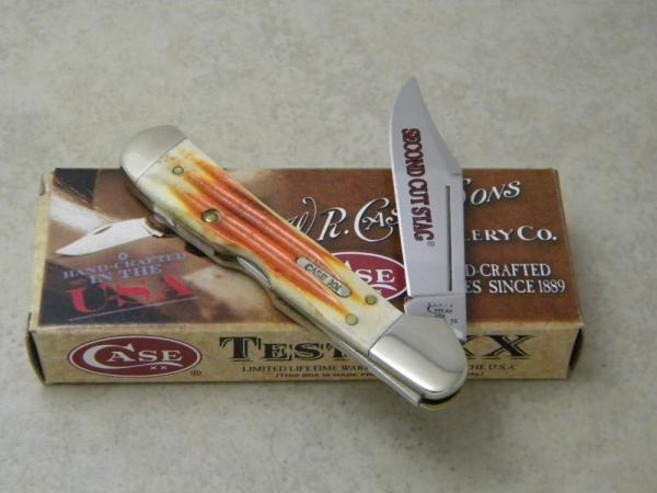 Case XX USA 10 Dot (2010) R51749L Second Cut Stag Mini Copperlock Knife NIB Case XX USA 10 Dot (2010) R51749L Second Cut Stag Mini Copperlock Knife NIB