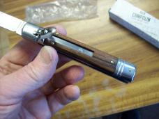 A.G.A. Campolin 8" Lever Maniago, Italy GO-55020-CW Rosewood UNUSED W/Box