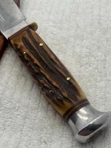 Fred Mac Overland Fixed Blade Hunting Knife Made In Solingen Germany (12)