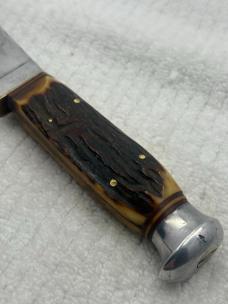 Fred Mac Overland Fixed Blade Hunting Knife Made In Solingen Germany (12)