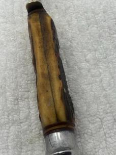 Fred Mac Overland Fixed Blade Hunting Knife Made In Solingen Germany (12)