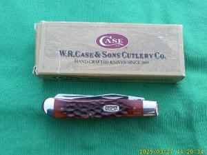 Case XX USA Red Bone Mini Trapper #6207