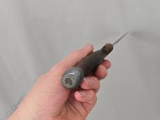 Vintage *RARE* MARBLE'S GLADSTONE MICH USA IDEAL 6" Fighting Knife w/Stacked Leather