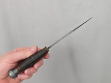 Vintage *RARE* MARBLE'S GLADSTONE MICH USA IDEAL 6" Fighting Knife w/Stacked Leather