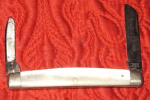 NEW YORK KNIFE CO (Hammar Brand) 2 bl Congress w/Pearl scales