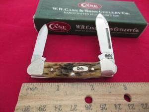 Case XX 2000 Amber Bone Baby Butterbean Pattern # 62132 SS
