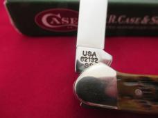 Case XX 2000 Amber Bone Baby Butterbean Pattern # 62132 SS