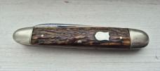 Antique Sheffield Whittler Pocket Knife – LBL England – Black Diamond Steel (c.1905–1918)