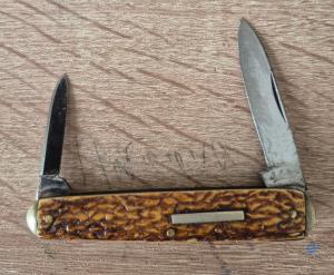3" Vintage 2-Blade Pen Knife 
