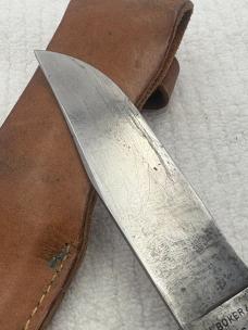 H. Boker & CO USA World War II Era USN Fighting Knife With Original Sheath(19)