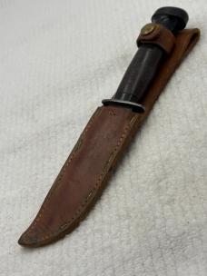 H. Boker & CO USA World War II Era USN Fighting Knife With Original Sheath(19)