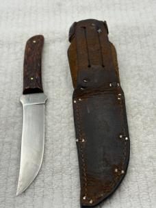 Remington UMC Vintage RH4 Fixed Blade Sheath Knife Made In USA (20)
