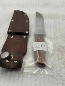 Remington UMC Vintage RH4 Fixed Blade Sheath Knife Made In USA (20)