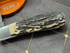 SACRED BEAR "TORY UTT" CUSTOM STAG SWAY BACK CPM 154 KNIFE