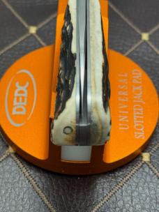 SACRED BEAR "TORY UTT" CUSTOM STAG SWAY BACK CPM 154 KNIFE