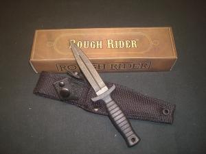 Rough Rider RR1490 Back Sall Fixed Blade Dagger 7" Long Knife & Sheath New in Box