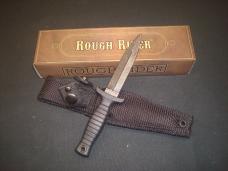 Rough Rider RR1490 Back Sall Fixed Blade Dagger 7" Long Knife & Sheath New in Box