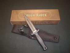 Rough Rider RR1490 Back Sall Fixed Blade Dagger 7" Long Knife & Sheath New in Box