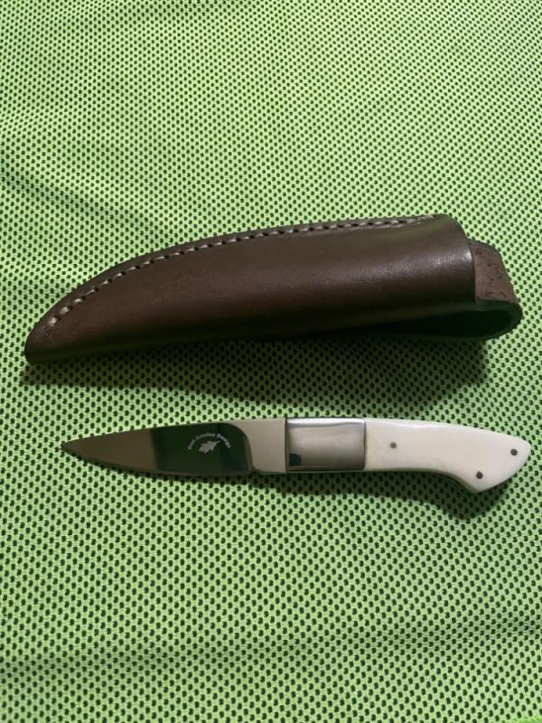 Don Cowles Bone Fixed Blade