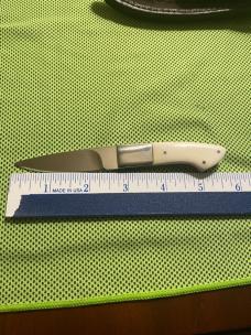 Don Cowles Bone Fixed Blade