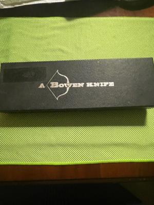 Vintage Bowen Wood Fixed Blade