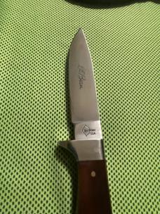 Vintage Bowen Wood Fixed Blade