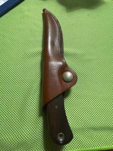 Vintage Bowen Wood Fixed Blade