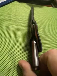 Vintage Bowen Wood Fixed Blade