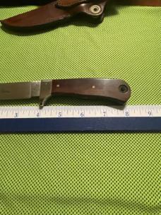Vintage Bowen Wood Fixed Blade