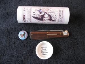 GREAT EASTERN TIDIOUTE 745125 MUSTANG BRUSH FINISHED MACASSAR EBONY #1