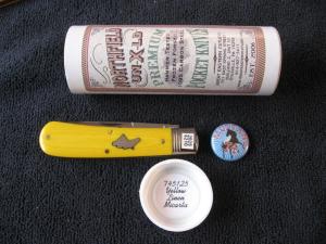 GREAT EASTERN NORTHFIELD 745125 MUSTANG YELLOW LINEN MICARTA #2