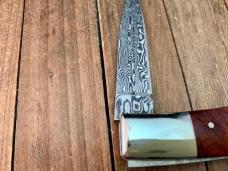 A.G. Russell Model 340 Lockback San Mai Damascus Blade 1995