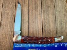 Cattaraugus Cutlery by A.G. Russell FH-1 Arkansas Toothpick Bolster Lock Brown Jigged Bone Seki Ja. 