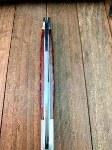 Cattaraugus Cutlery by A.G. Russell FH-1 Arkansas Toothpick Bolster Lock Brown Jigged Bone Seki Ja. 