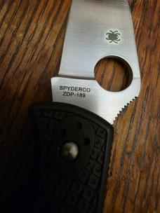 Spyderco Endura 4 Knife Green FRN ZDP-189 (3.75" Satin) C10PGRE