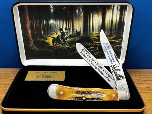 Treeing” 1/50 G Case XX USA Coon Dog Hunting Trapper Matching Display NEW Treeing” 1/50 G Case XX USA Coon Dog Hunting Trapper Matching Display NEW
