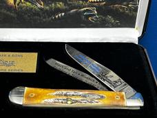  Treeing” 1/50 G Case XX USA Coon Dog Hunting Trapper Matching Display NEW