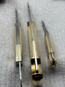 Schrade Cutlery Vintage USA 3 Piece Schrade Knife Set SC507,SC505, SC513