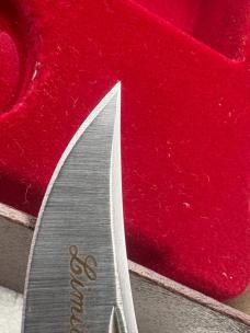 Schrade Cutlery USA Vintage Cowboy Commemorative Scrimshaw Ltd Ed NIB