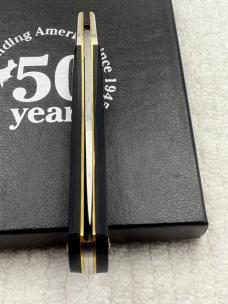 Schrade USA 1995 Limited Edition 1 Blade Lockback Commemorative HWI Hardware For 50 Years