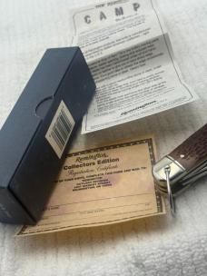 Remington 1994 Limited Edition Camp Bullet Knife R-4243 New In Box