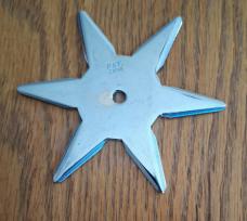 Vintage 1980's PAT. JAPAN Throwing Star 3.5" 