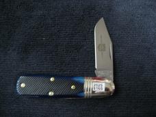 GREAT EASTERN 251125 SS WATCH POCKET BARLOW NAVY BLUE SAWCUT BONE STORE KNIFE #2