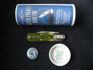GREAT EASTERN 251125 SS WATCH POCKET BARLOW SPRING GREEN MARROW BONE #1